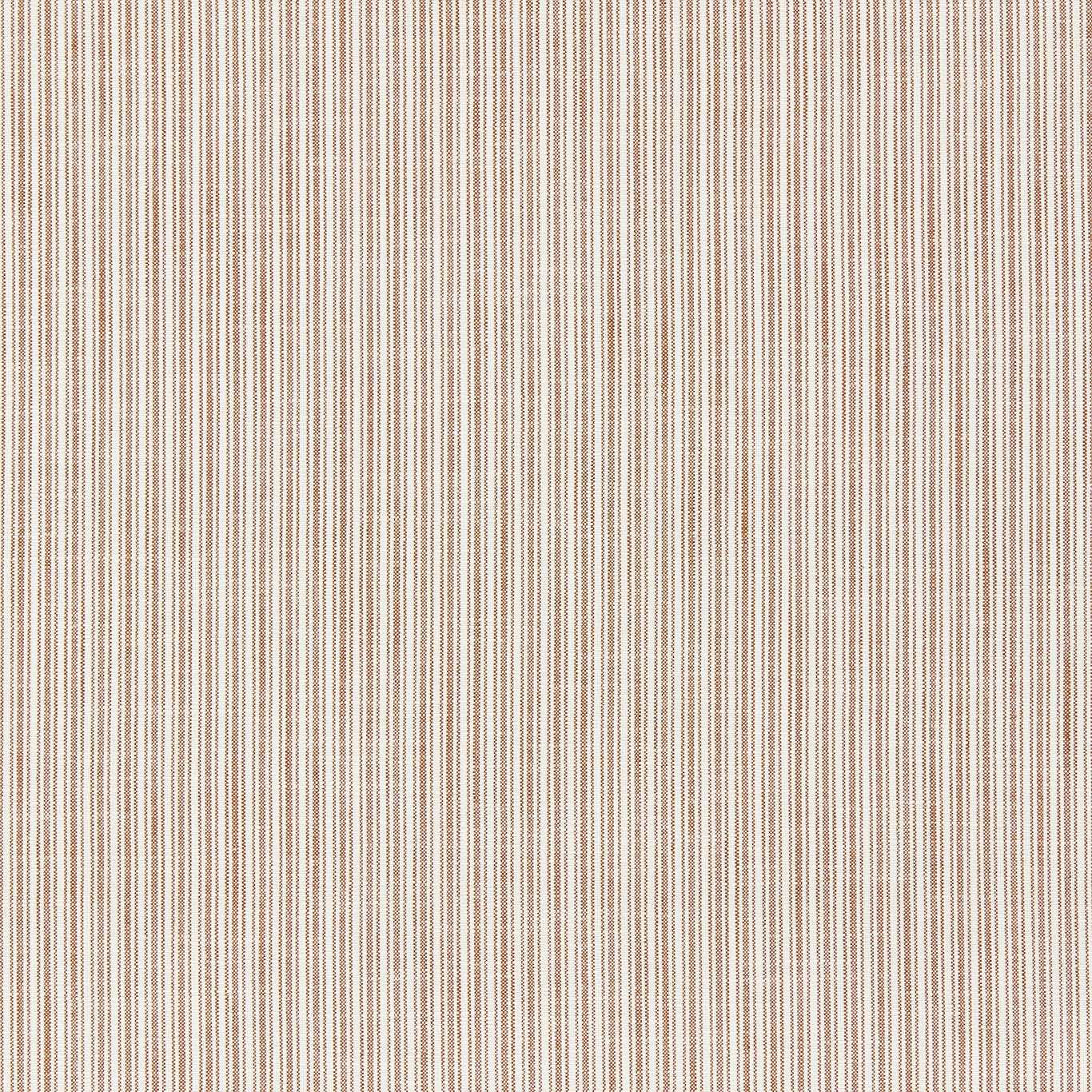 Cream and warm honey vertical pinstripe woven fabric with fine texture