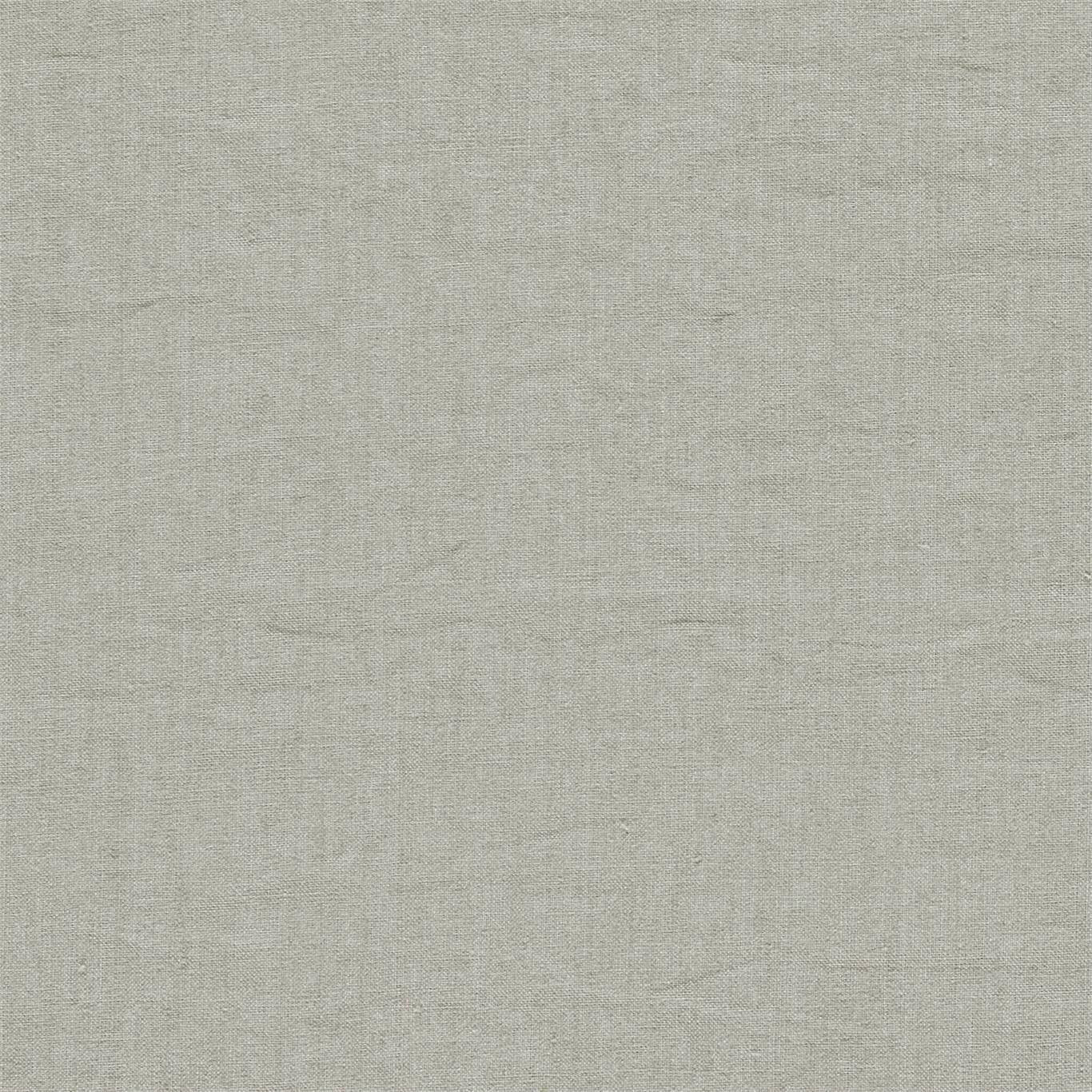 Plain soft marzipan cream linen-textured fabric swatch