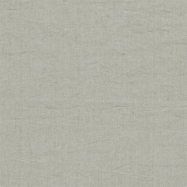 Plain soft marzipan cream linen-textured fabric swatch
