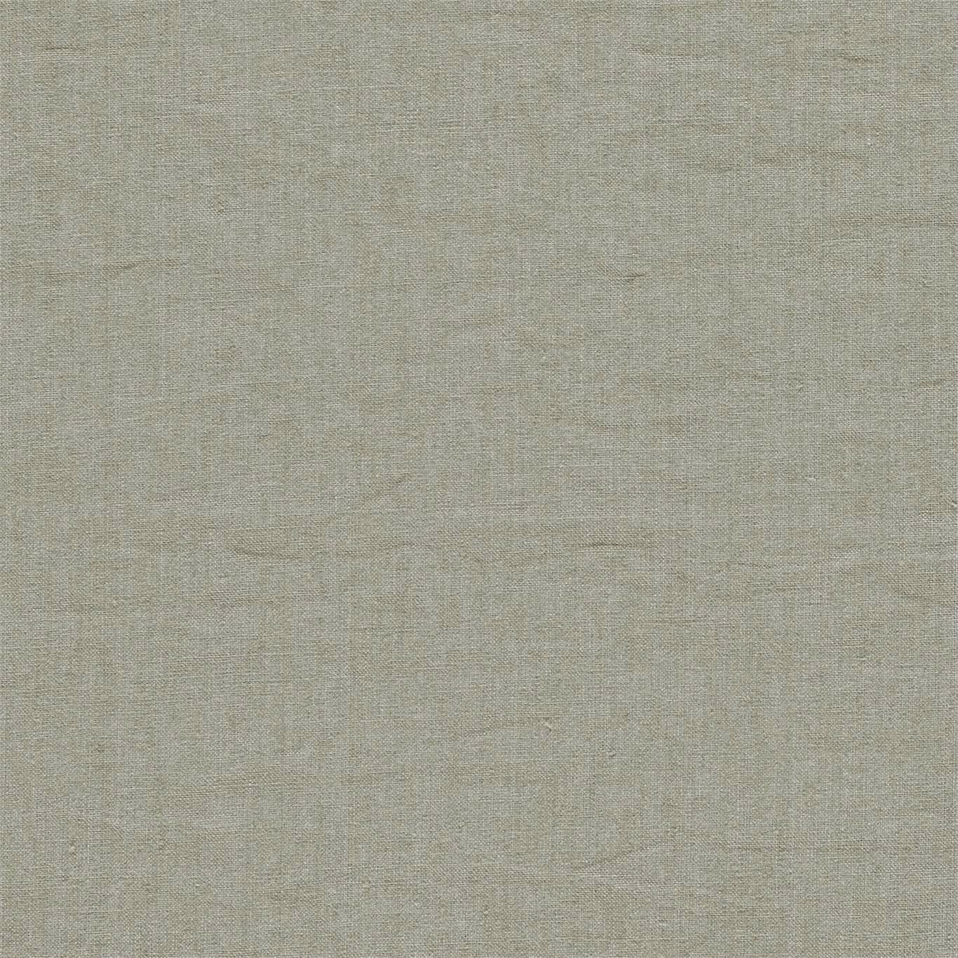 Soft sandy beige plain woven fabric with subtle linen slub texture