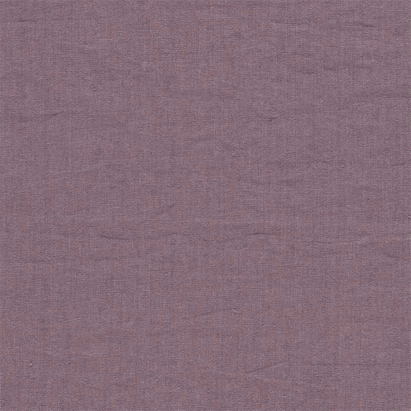 Dusty rose plain linen fabric with a fine woven texture
