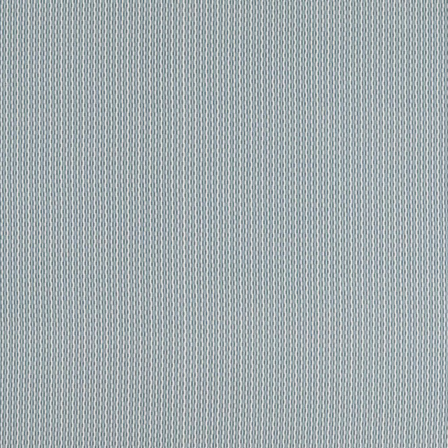 Close-up of pale blue-grey small check woven fabric with fine textured surface
