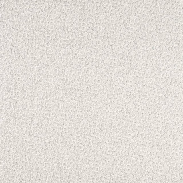 Pale cream textured fabric with a small pebble-like geometric weave