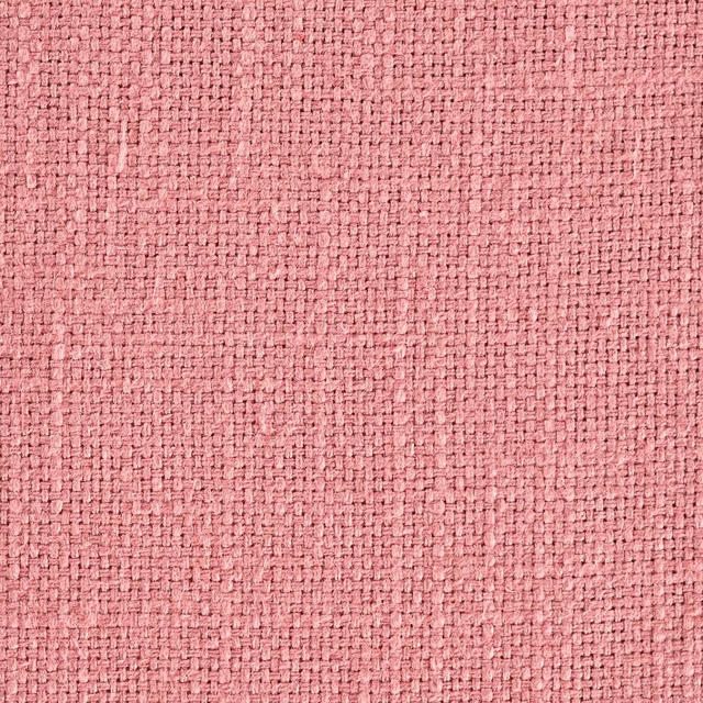 Soft dusty pink woven fabric with a fine basket weave texture