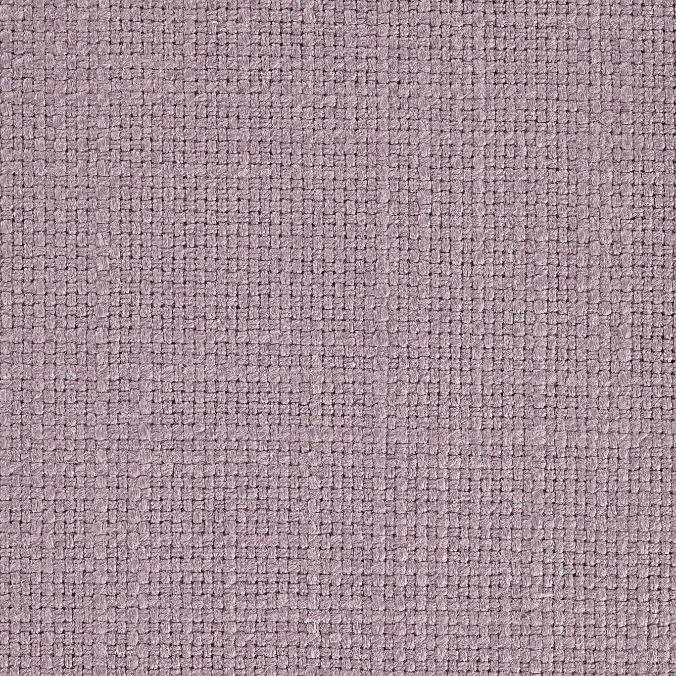 Close-up of dusty eggplant woven fabric with a tight textured basket weave