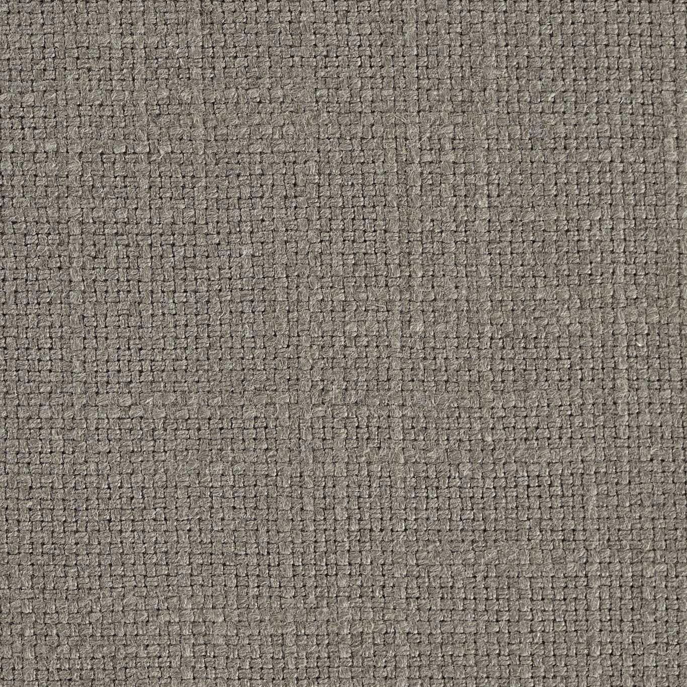 Close-up of a gunmetal grey textured woven fabric with a small basketweave effect