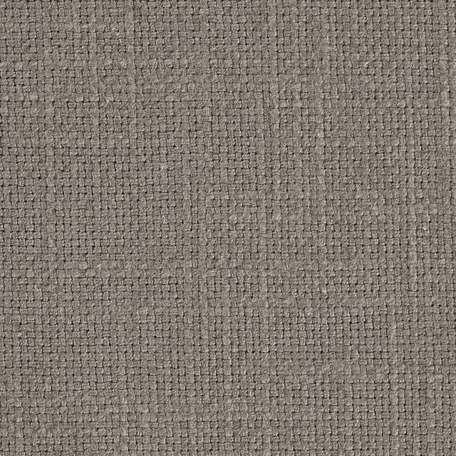 Close-up of a gunmetal grey textured woven fabric with a small basketweave effect
