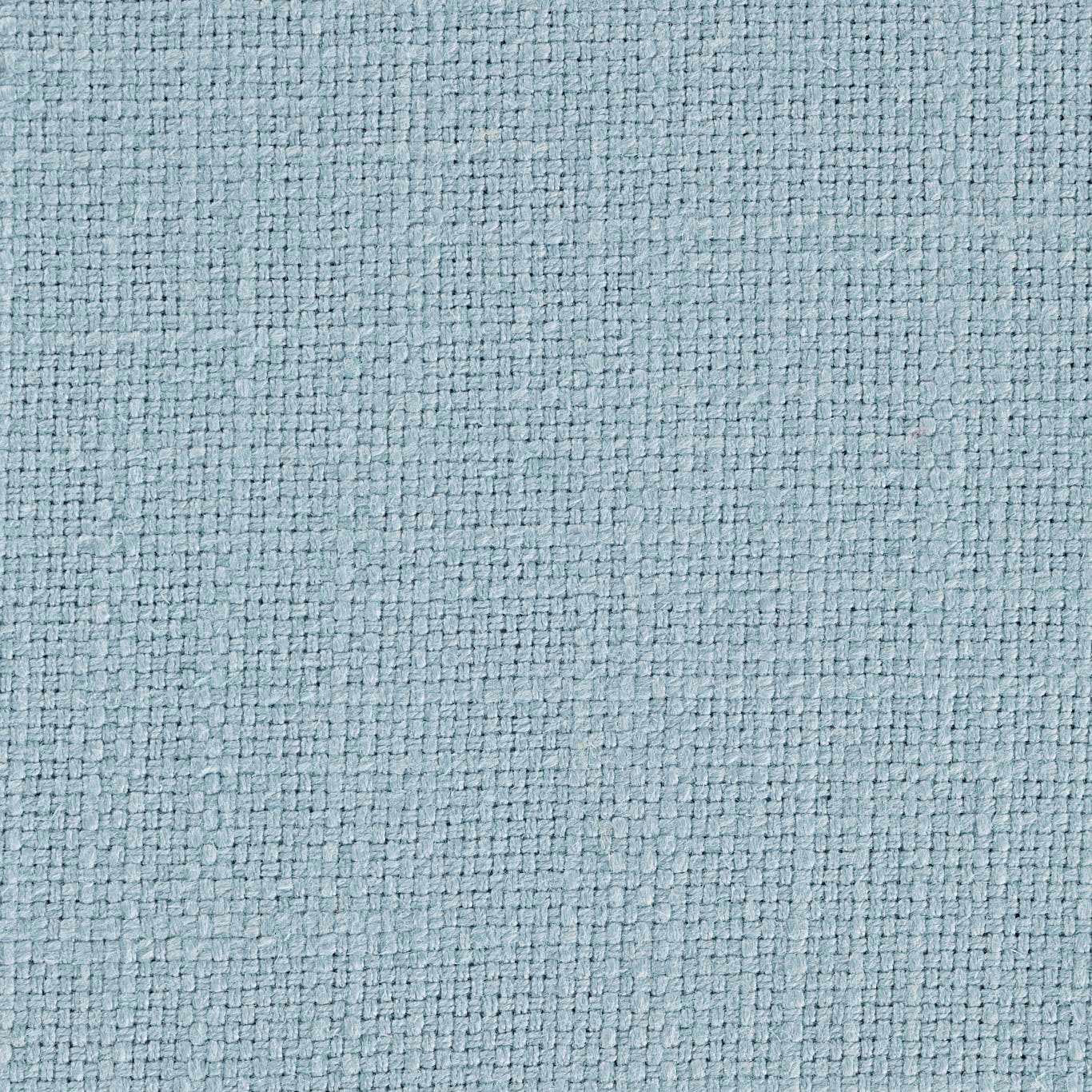 Pale sky blue woven fabric with a tight basket-like texture