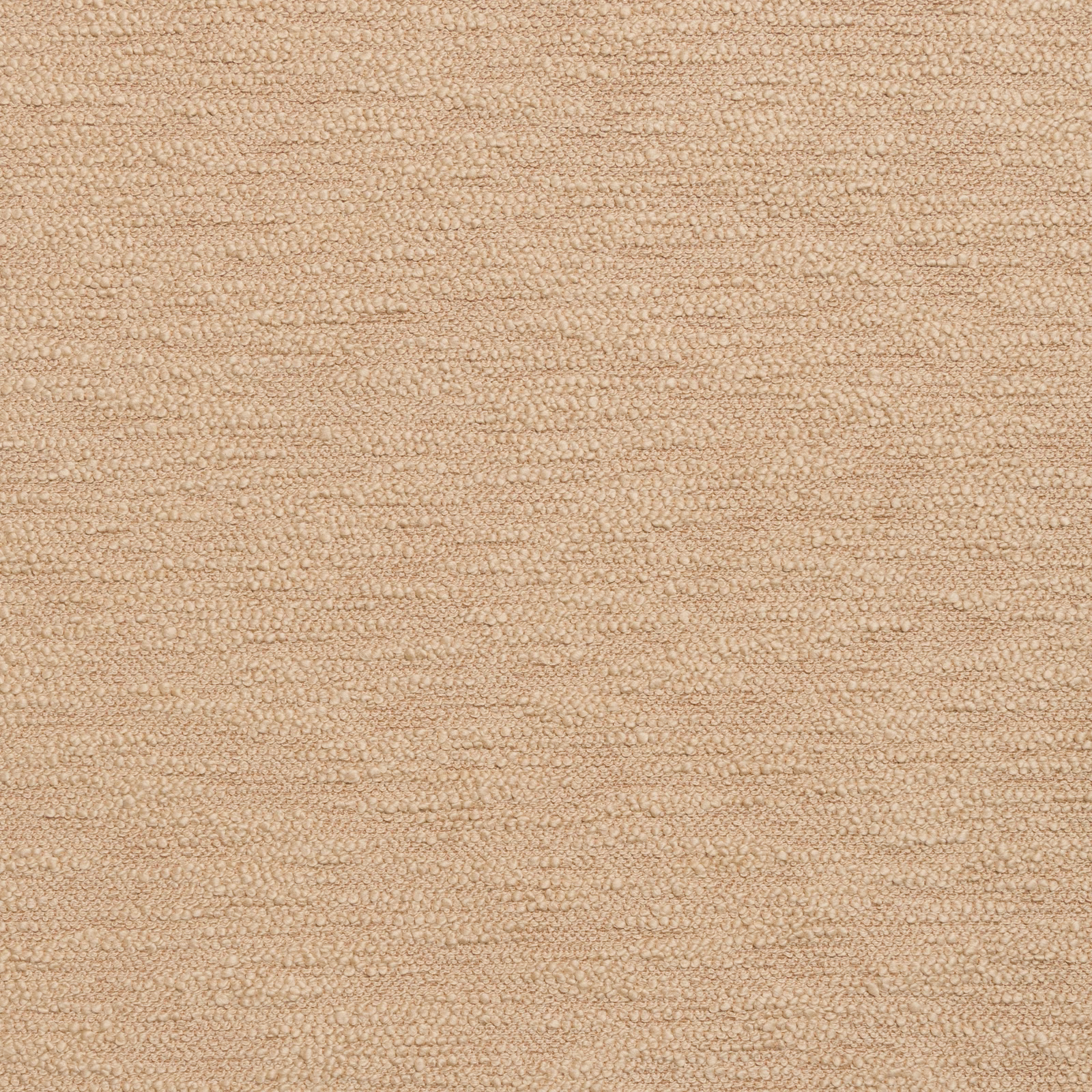 Warm caramel beige fabric with a close nubby woven texture and subtle horizontal variation