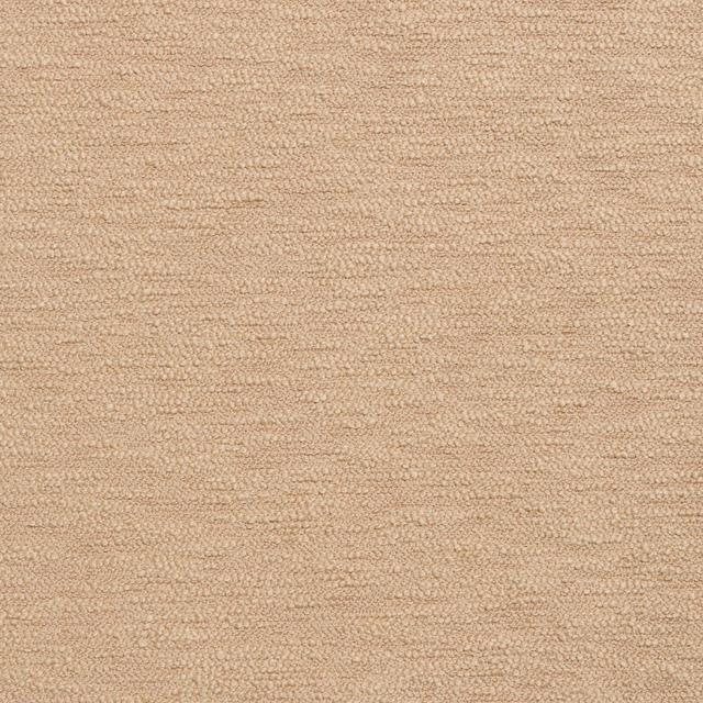 Warm caramel beige fabric with a close nubby woven texture and subtle horizontal variation