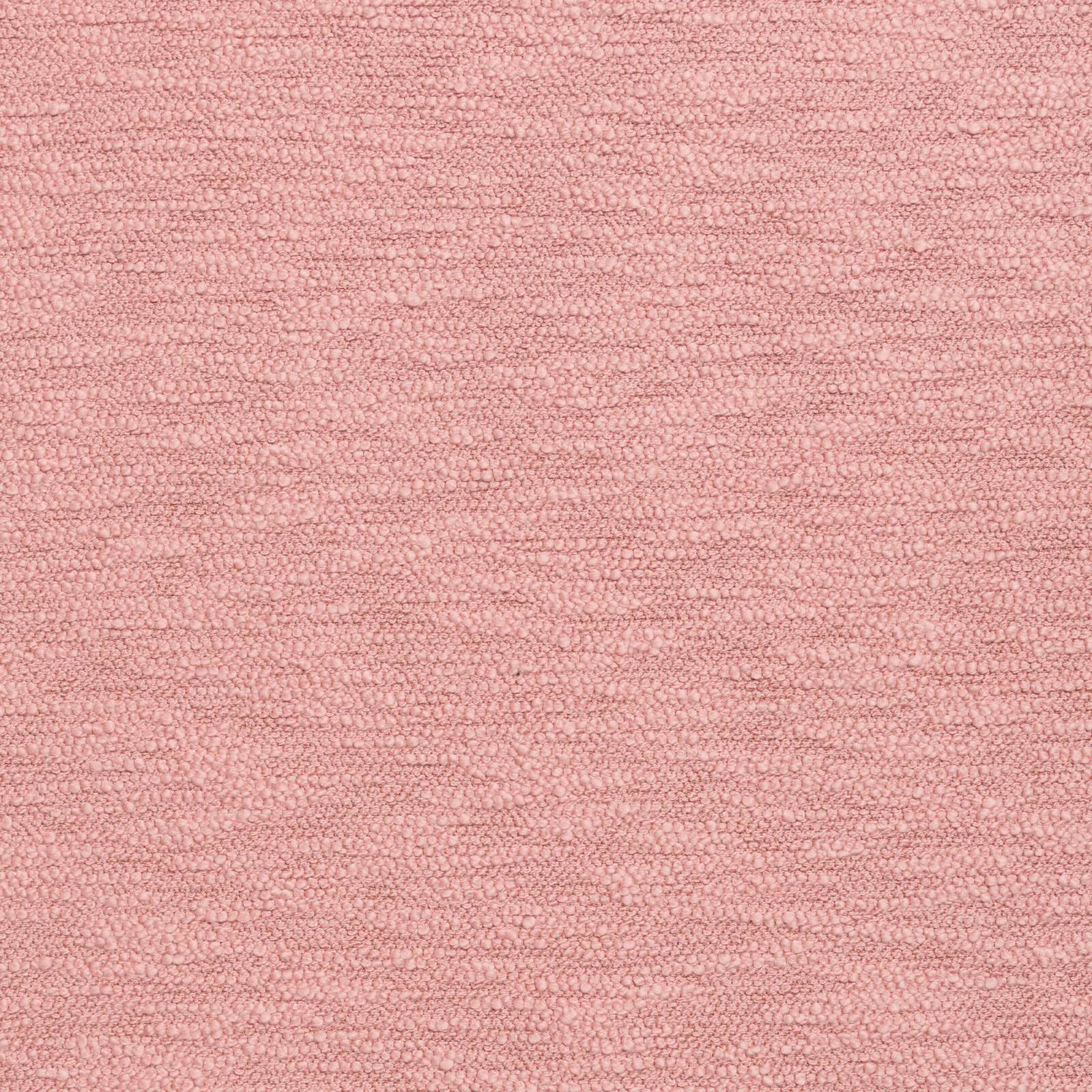 Dusty coral-pink swatch with dense nubby horizontal woven texture