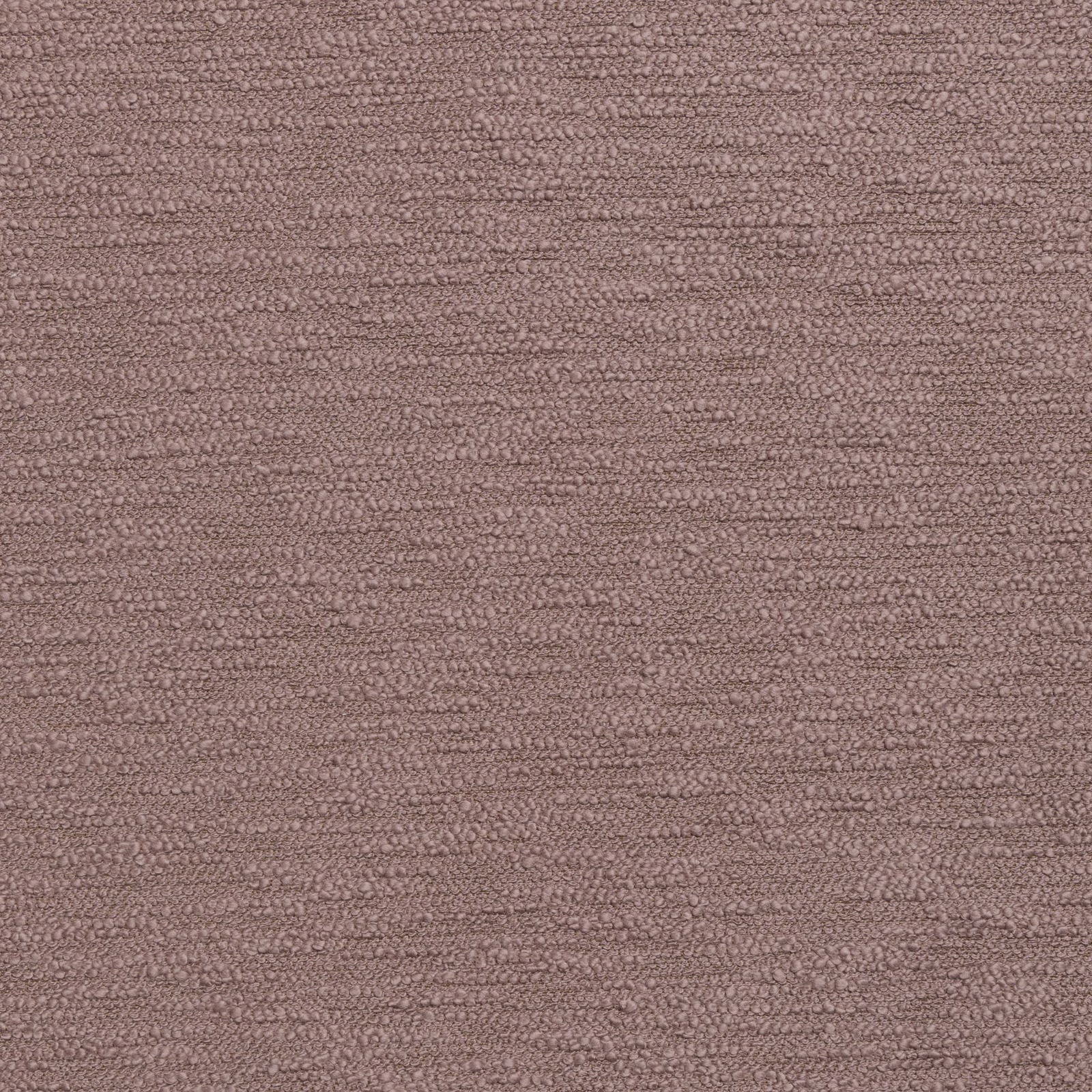 Dusty mauve-taupe Fluffle Heather textile with a close, looped horizontal weave