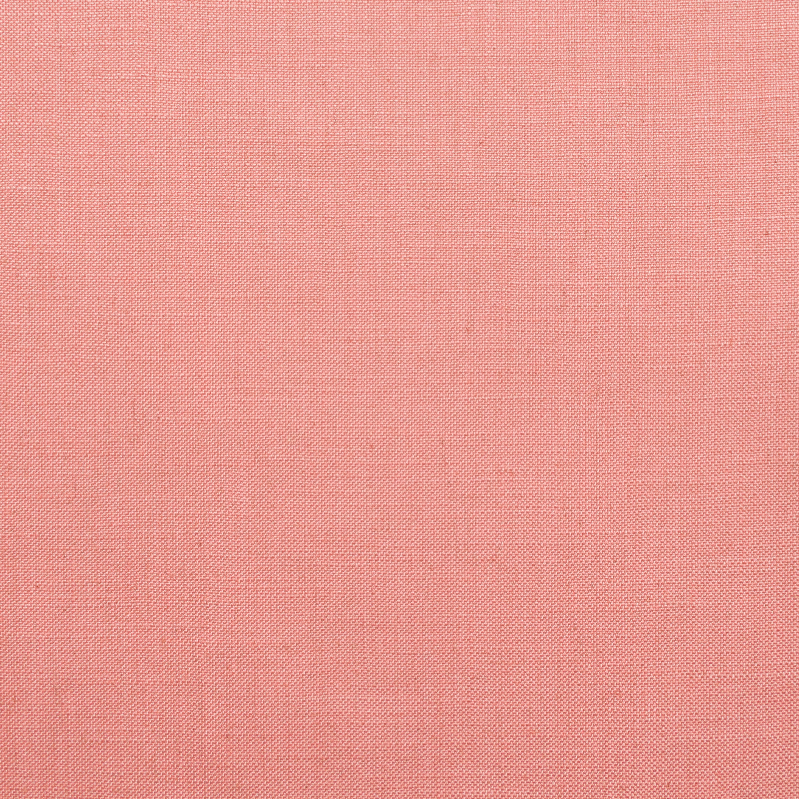 Warm coral-pink finely woven textile with subtle crosshatch texture