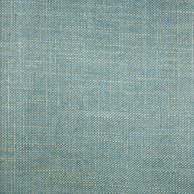 Close-up of muted airforce blue plain weave with pale flecked threads