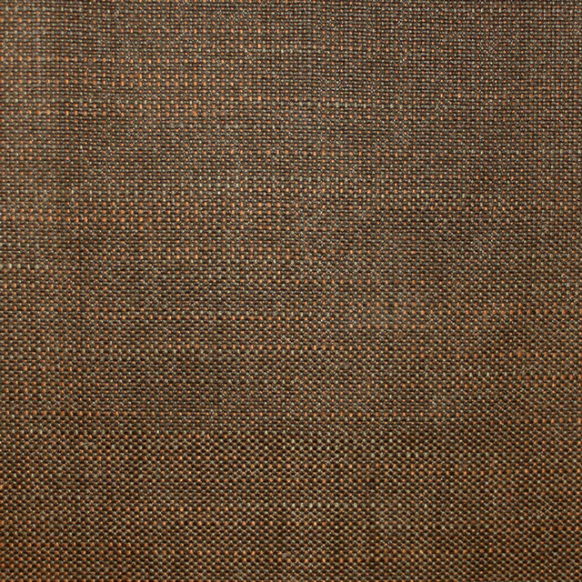 Close-up of warm umber-brown tight weave with copper and olive flecks