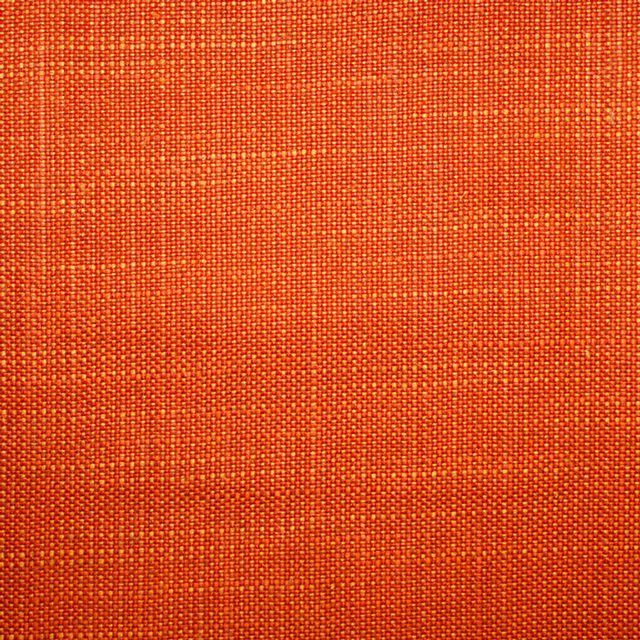 Close basket weave in saturated tiger orange with subtle red-gold variation