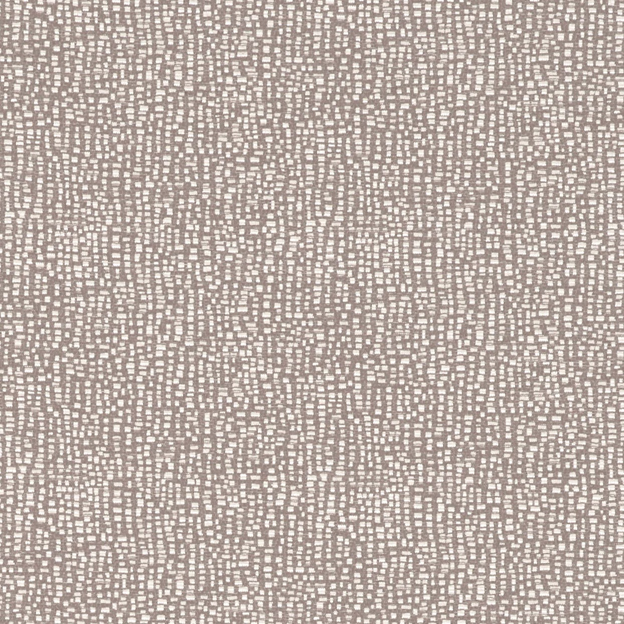 Warm greige-taupe woven swatch with dense cream flecks and subtle nubby texture