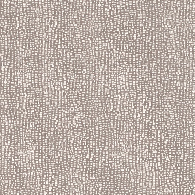 Warm greige-taupe woven swatch with dense cream flecks and subtle nubby texture