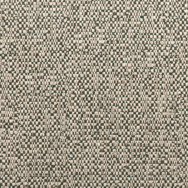 Muted avocado and ivory small-check weave with a dense, irregular woven texture