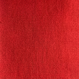 Close-up of vivid scarlet red Duo 122 fabric with a fine textured weave
