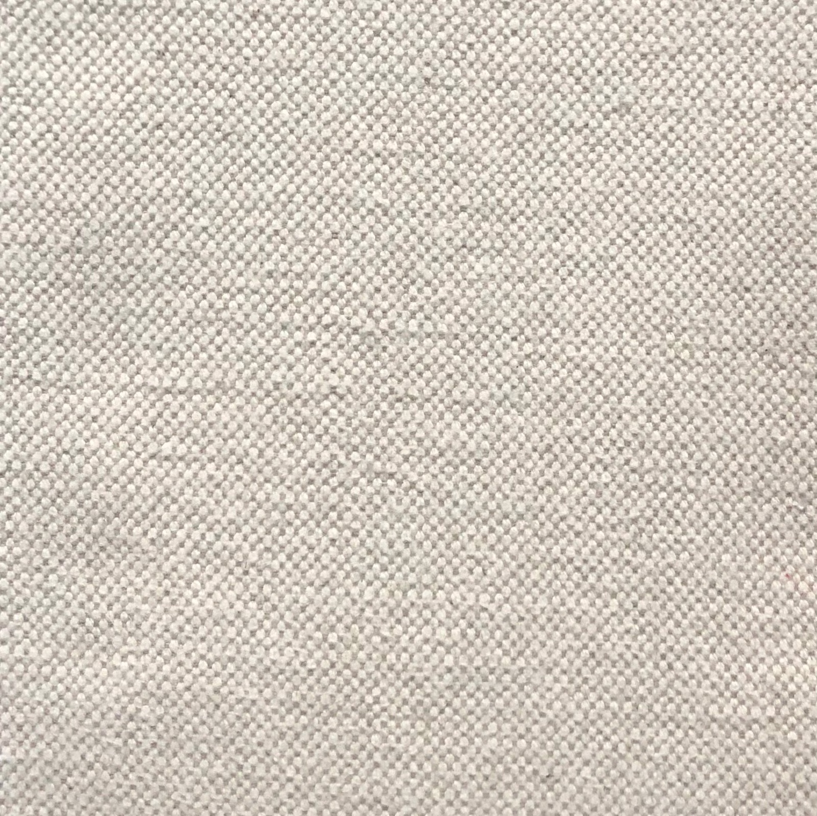 Pale greige Duo 127 fabric with a finely flecked, tightly woven surface