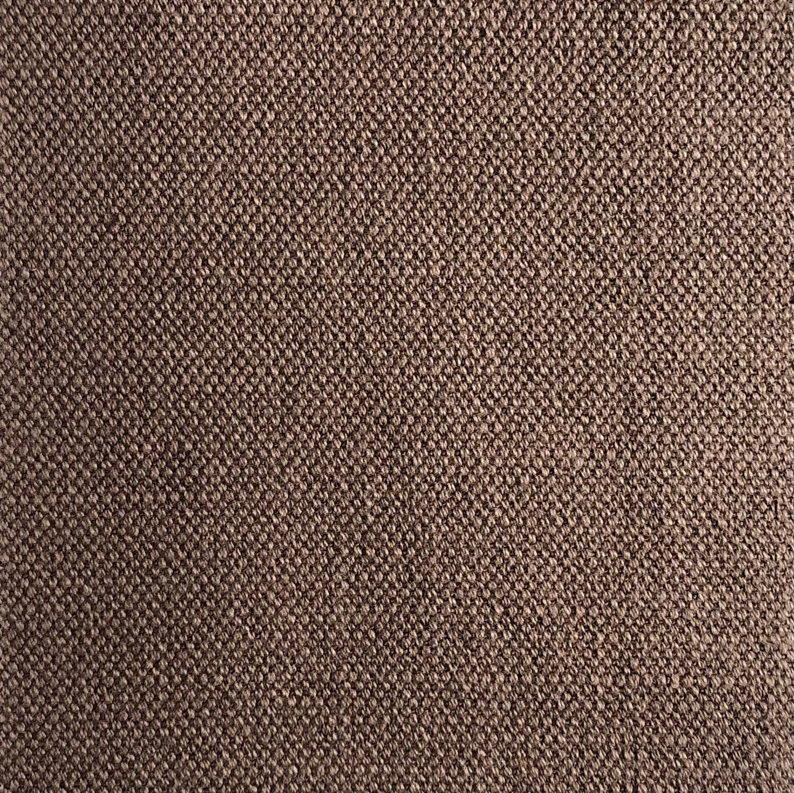 Close-up of Duo 141’s deep taupe-brown, tightly pebbled woven texture