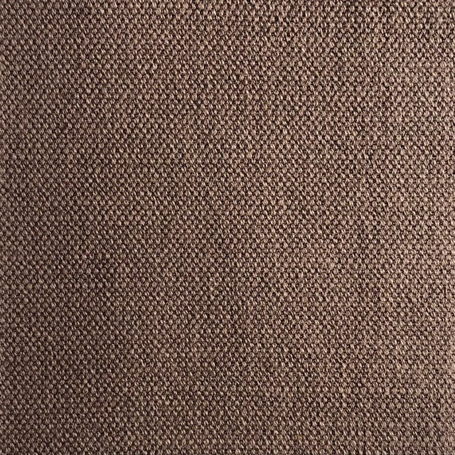 Close-up of Duo 141’s deep taupe-brown, tightly pebbled woven texture