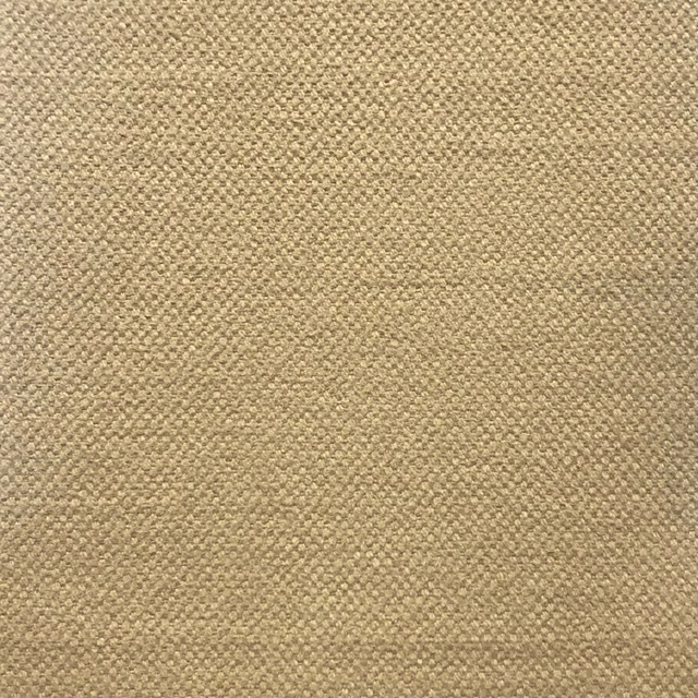 Warm oatmeal beige fabric with a compact, softly pebbled woven texture