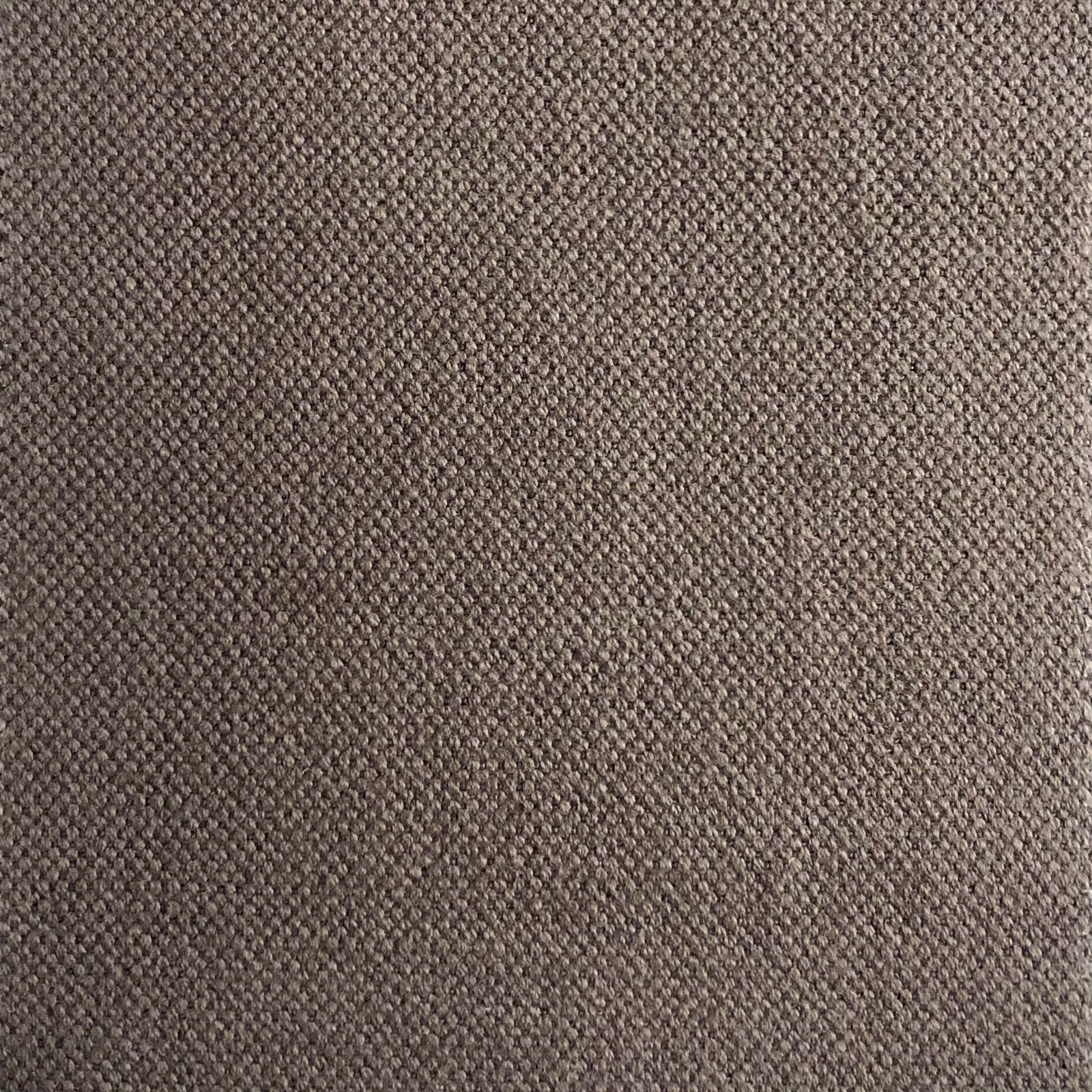Close-up of Duo 171 showing a fine mottled taupe-brown woven fabric texture