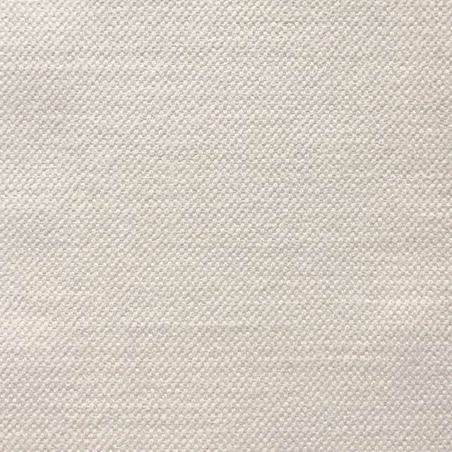 Close-up of pale oat-beige fabric with a fine, tightly woven textured surface
