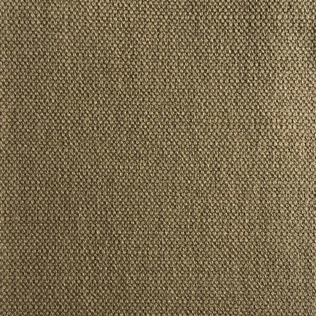 Close-up of densely woven mottled taupe-brown textile with fine tactile texture