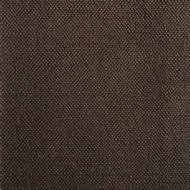 Close-up of dark brown Duo 190 with a tightly pebbled, flecked weave