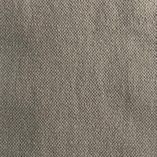 Warm taupe-grey Duo 2130 fabric with a dense, finely mottled woven texture