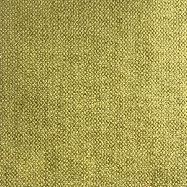 Close-up of muted olive-green Duo 215 with a fine, pebbled woven texture