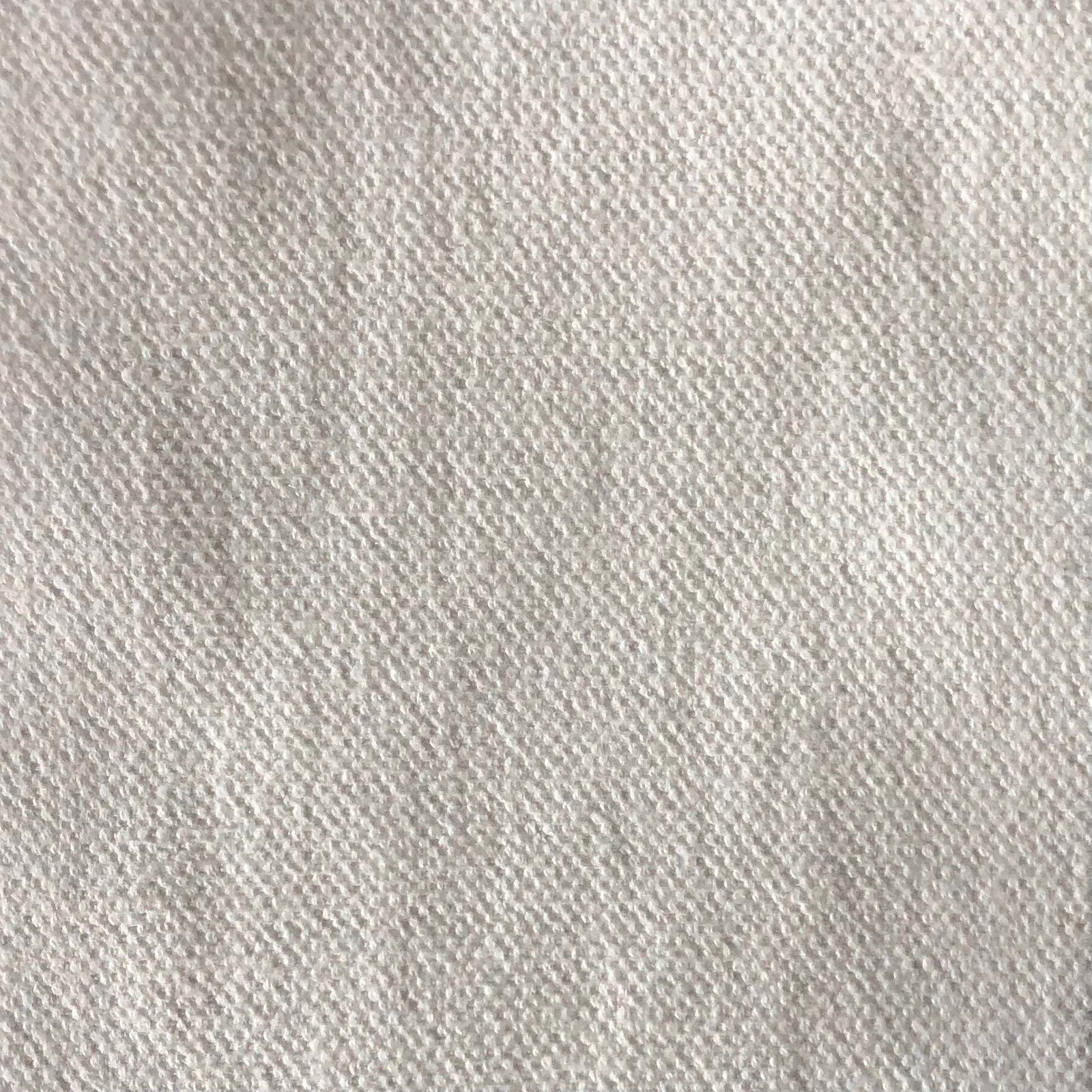 Pale greige Duo 217 woven swatch with fine nubby texture and subtle tonal variation