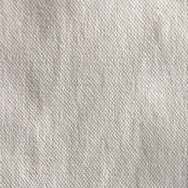 Pale greige Duo 217 woven swatch with fine nubby texture and subtle tonal variation