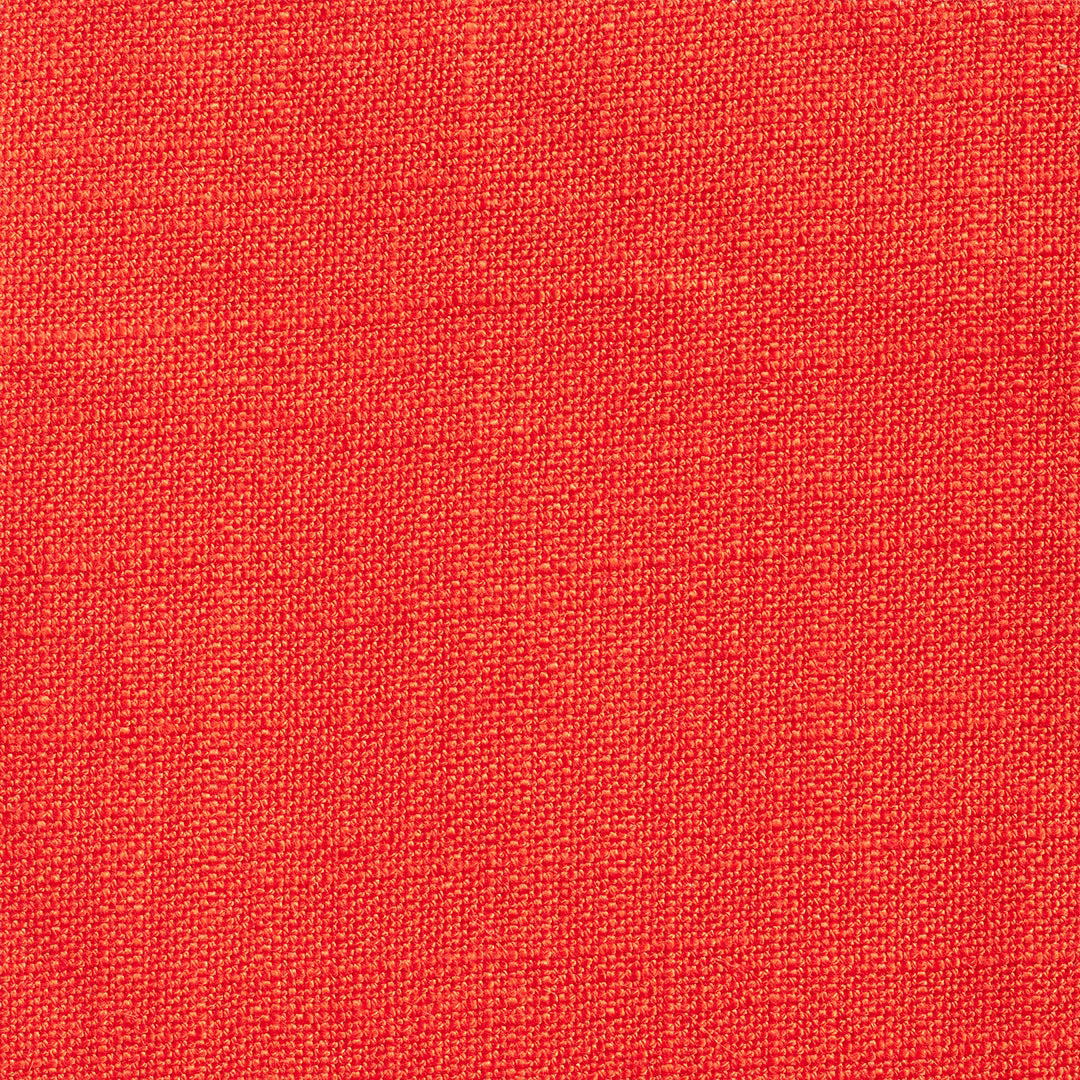 Vivid tangerine-orange fabric with a fine, tightly interlaced woven texture