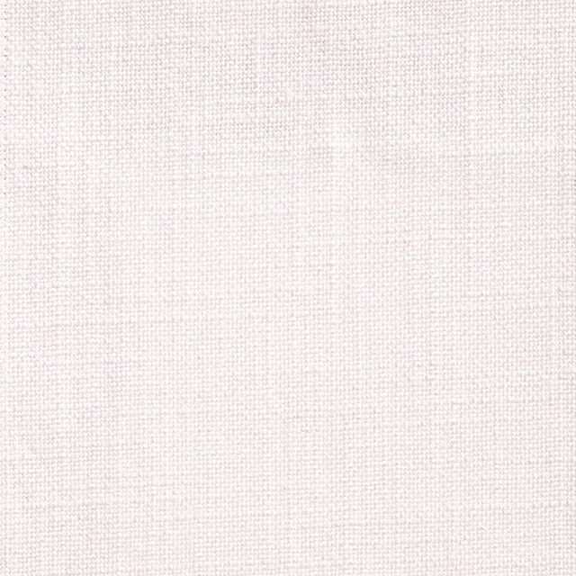 Close-up of Ikema White’s fine ivory weave with a softly gridded texture