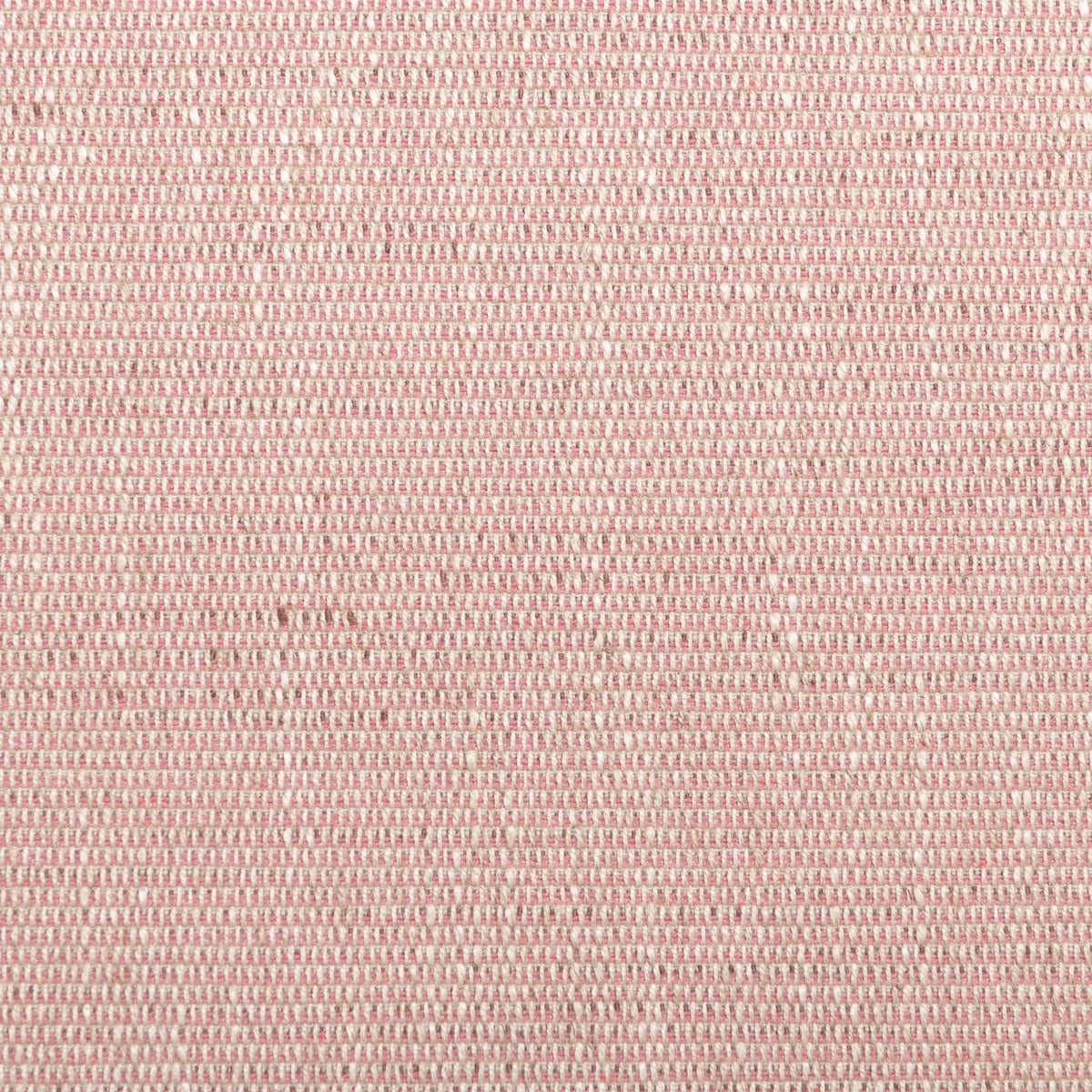 Close-up of Ragusa Rhubarb’s dusty pink and ivory small-scale woven texture