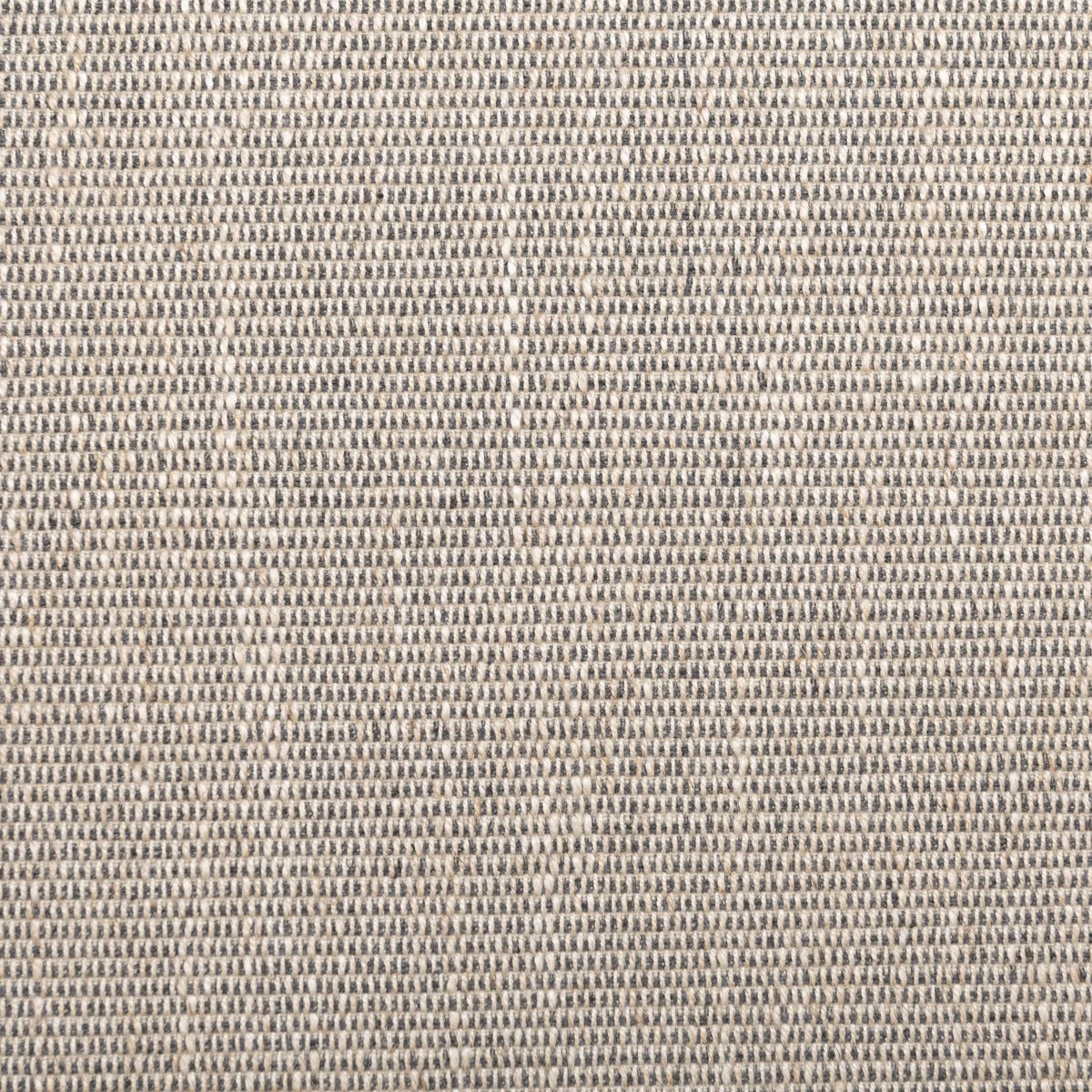 Close-up of warm truffle taupe fabric with a tightly woven, flecked texture