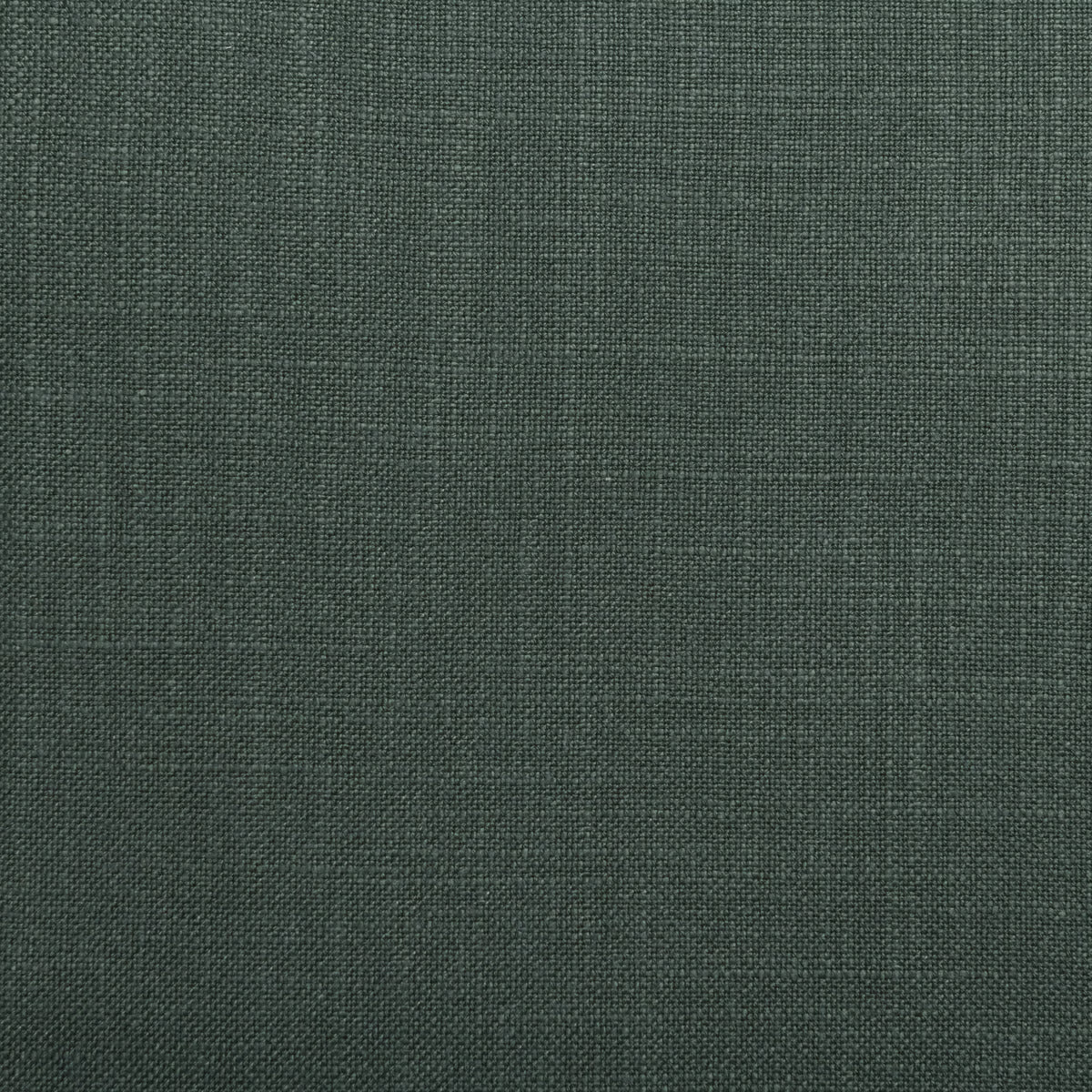 Close-up of dark avocado green fabric with a fine, tightly woven crosshatch texture