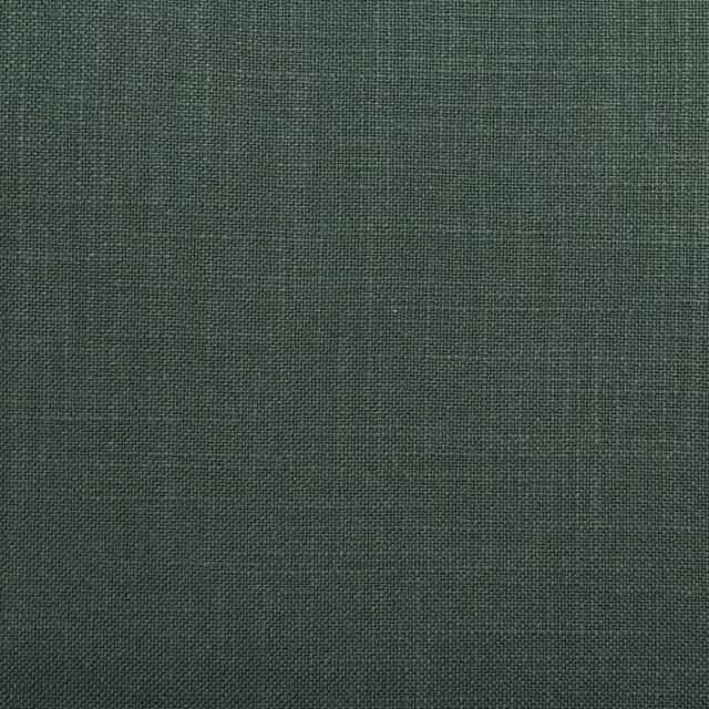 Close-up of dark avocado green fabric with a fine, tightly woven crosshatch texture