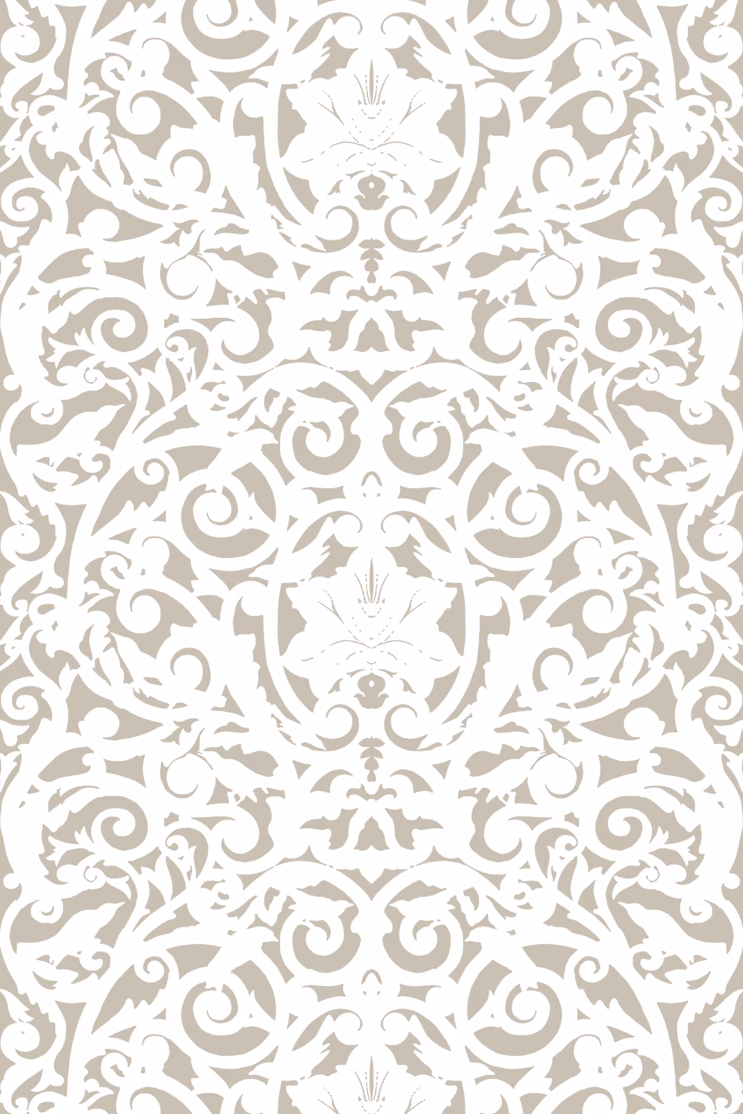 Birdcage Fabric White fabric