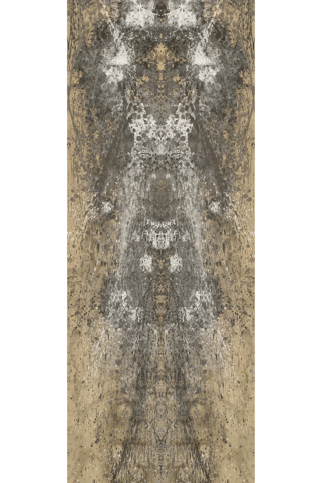 Cascade Superwide Wallpaper Panel Beige fabric