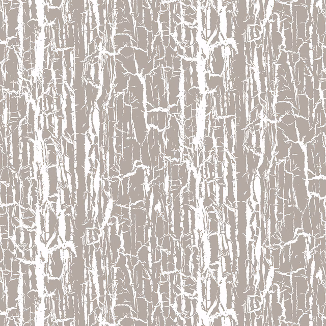 Cracked Up Wallpaper White on Stone fabric