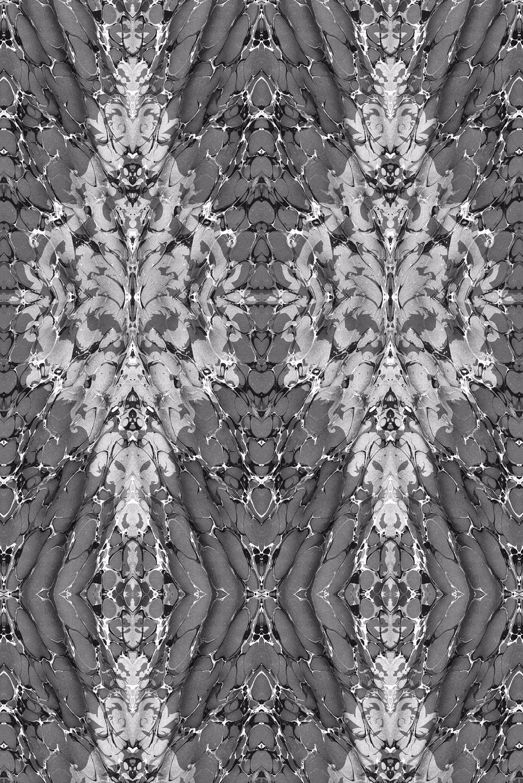 Ex Libris Velvet Fabric Greys fabric
