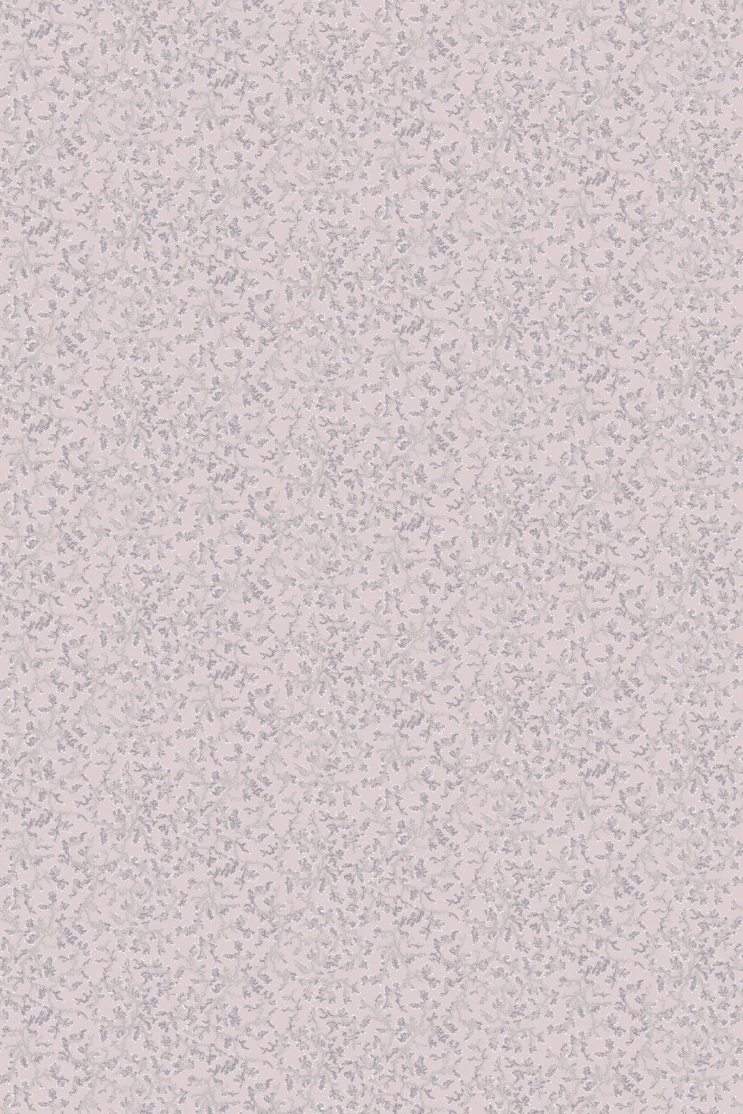 Fine Coral Wallpaper Dusky fabric