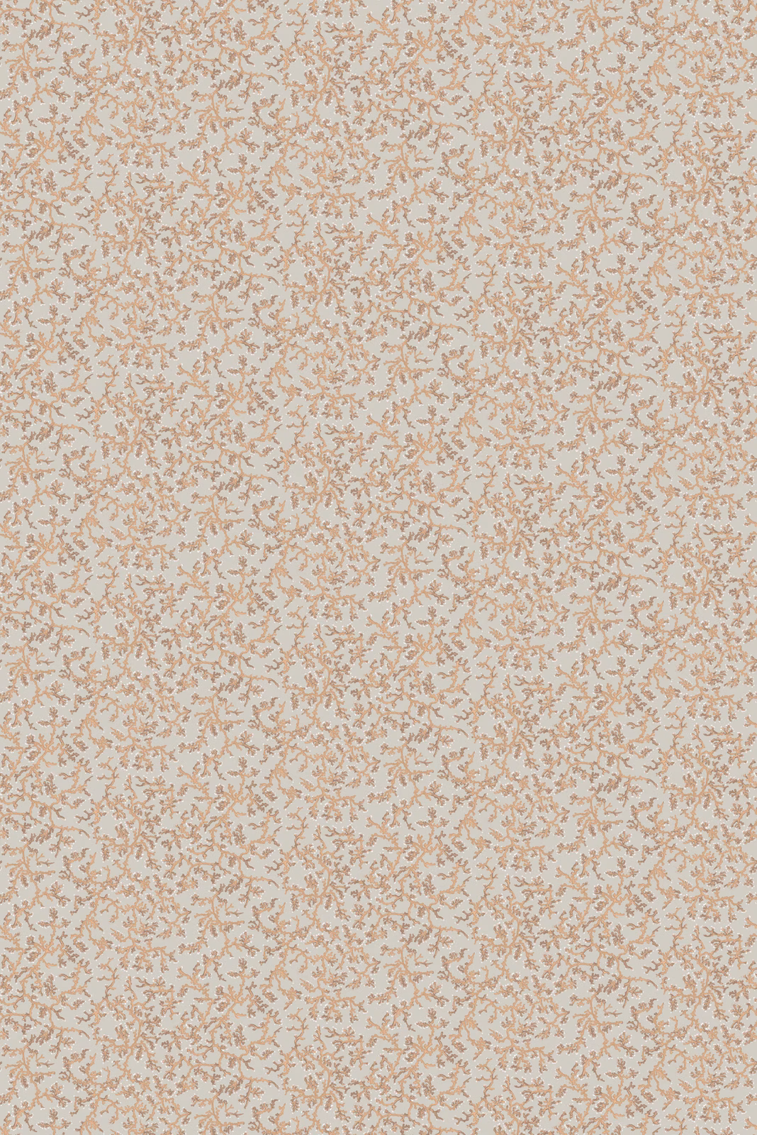Fine Coral Wallpaper Sand Lark fabric