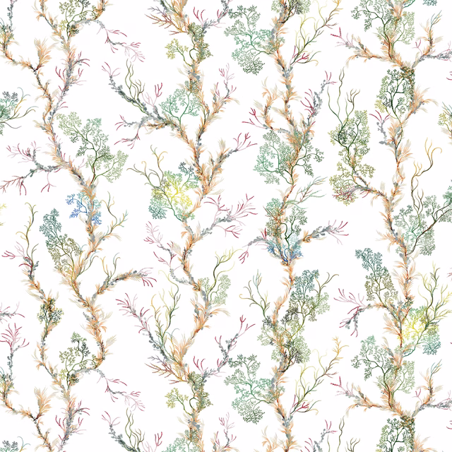 Fine Seaweed Fabric fabric