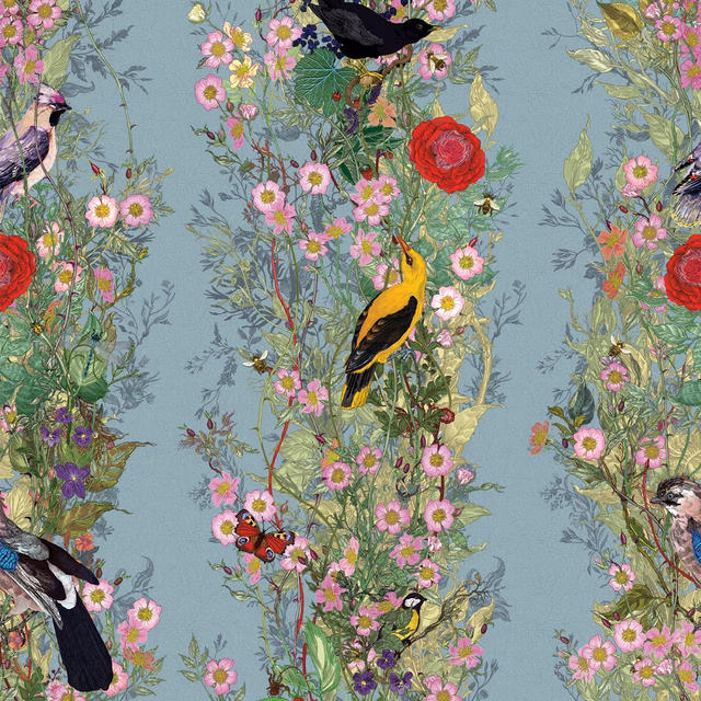 Fruit Looters Wallpaper Skye fabric
